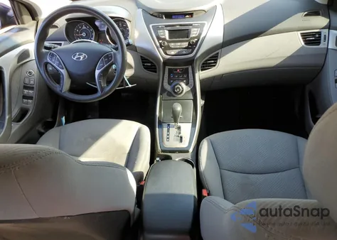 2013 Hyundai Elantra Gls from USA, damaged, VIN 5NPDH4AE7DH421914